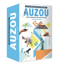Coffret dictionnaire encyclopédique auzou + atlas du monde – éd. 2021