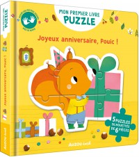 Mon premier livre puzzle : joyeux anniversaire, Pouic