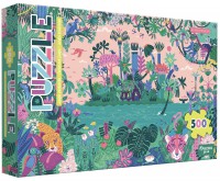 Puzzle  jungle enchantée 500 pièces