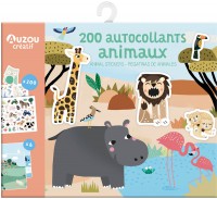 Ma pochette d'artiste - 200 autocollants animaux