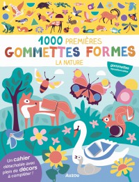 1000 premières gommettes formes - La nature